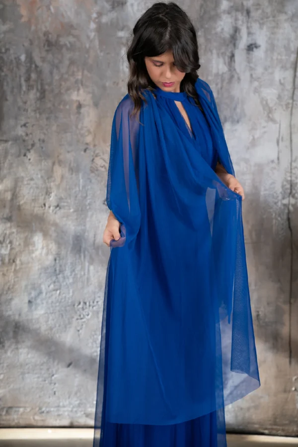 Stola Tulle - Electric Blue