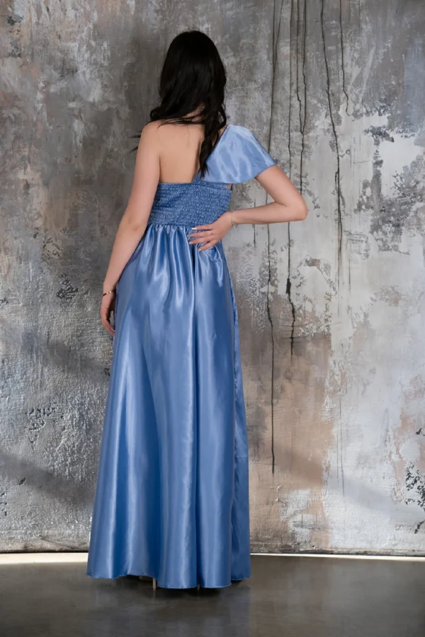 ABITO GISELLE - AZZURRO POLVERE - immagine 5