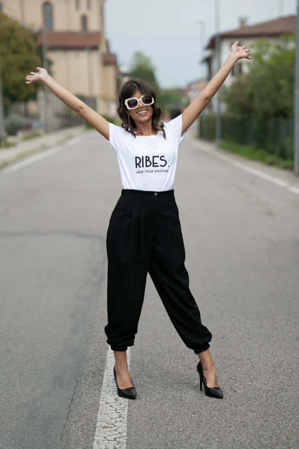 T-Shirt RIBES. - Bianca - immagine 5