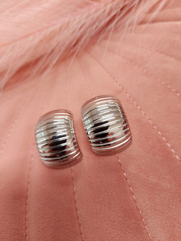 Orecchini Conchiglia - Argento - immagine 2
