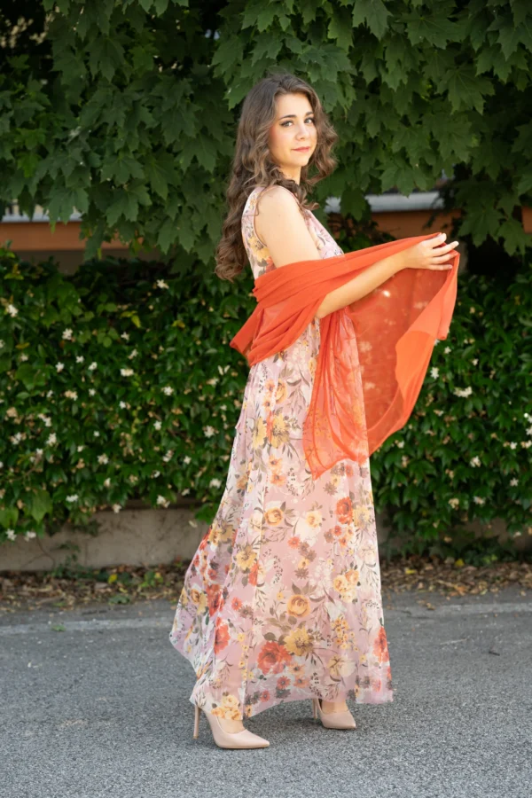 Abito Helena - Rosa / Corallo - immagine 5