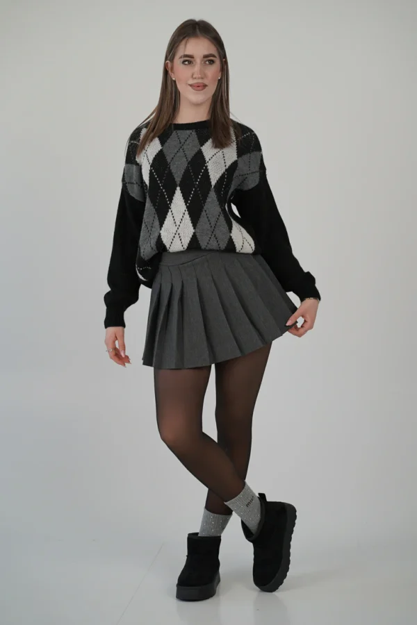 Gonnellina Eleonora - Grigio