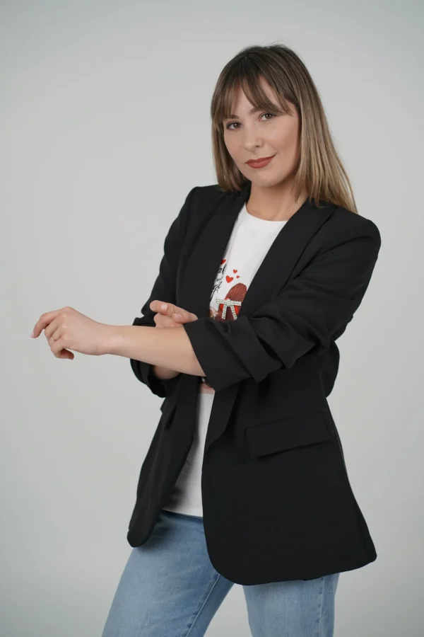Blazer Sophie Sfoderato - immagine 43