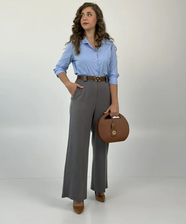 Camicia Basica - Azzurra - immagine 6