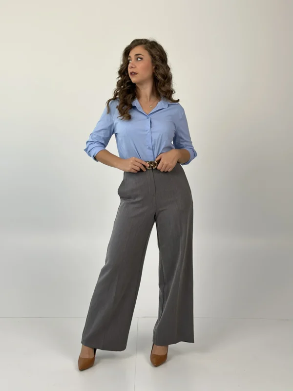 Camicia Basica - Azzurra - immagine 5
