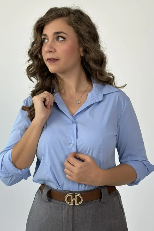 Camicia Basica - Azzurra