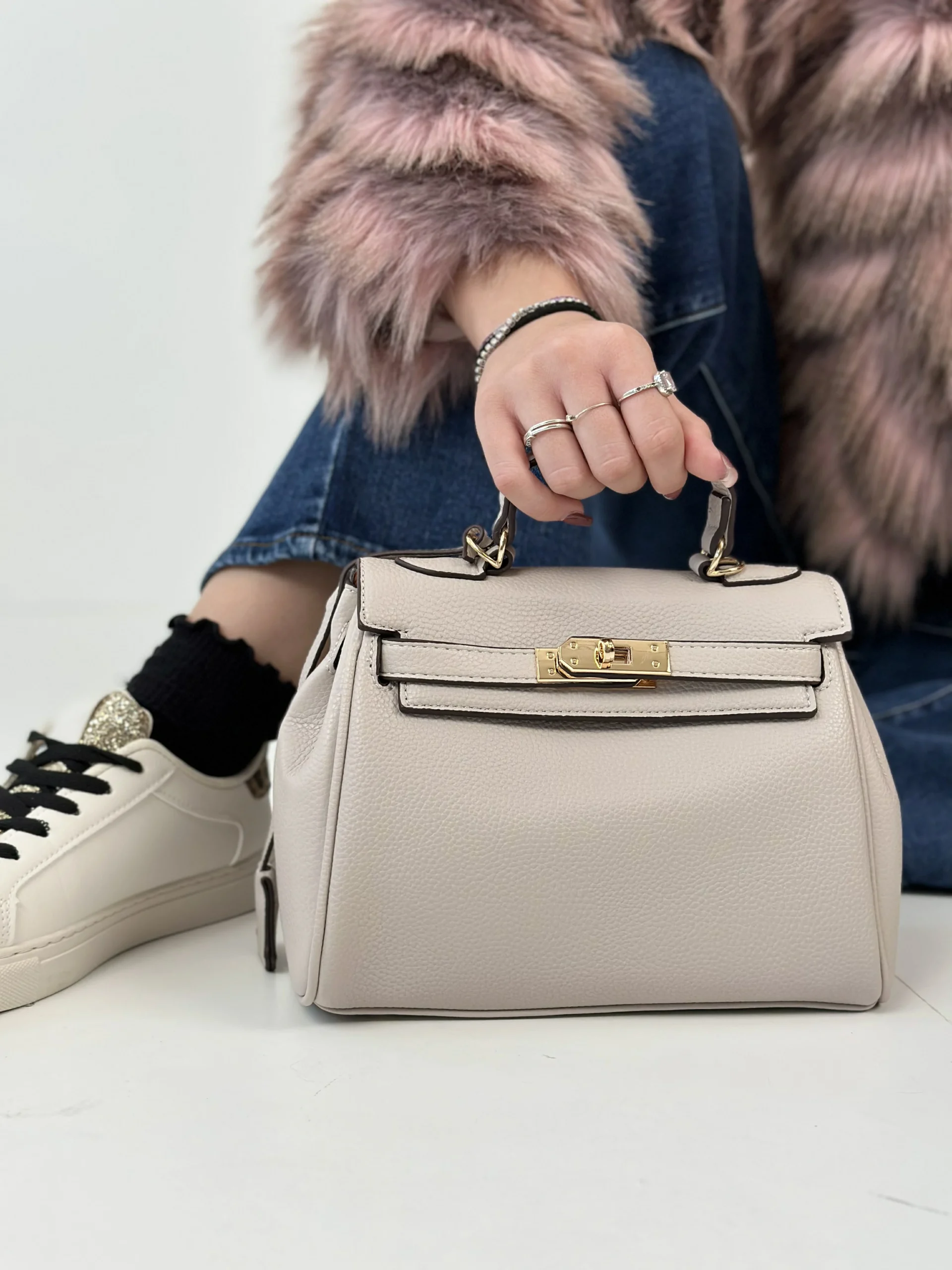 Borsetta beige discount