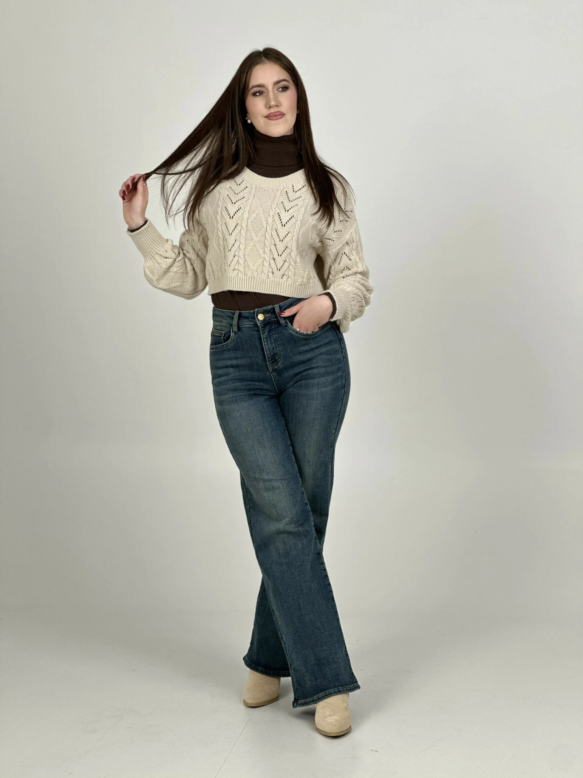 Jeans felpato outlet