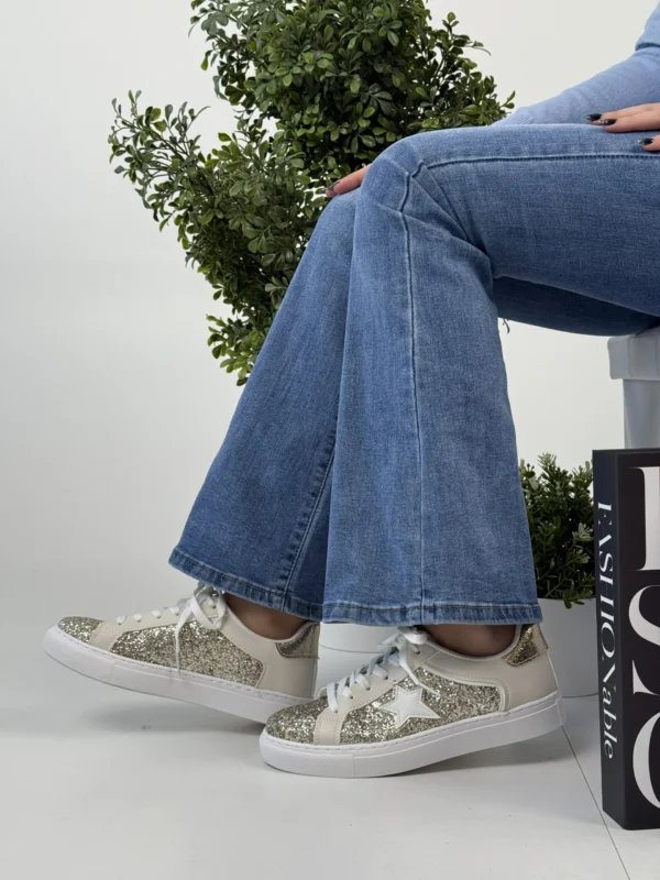 Sneakers Star - Beige - immagine 2
