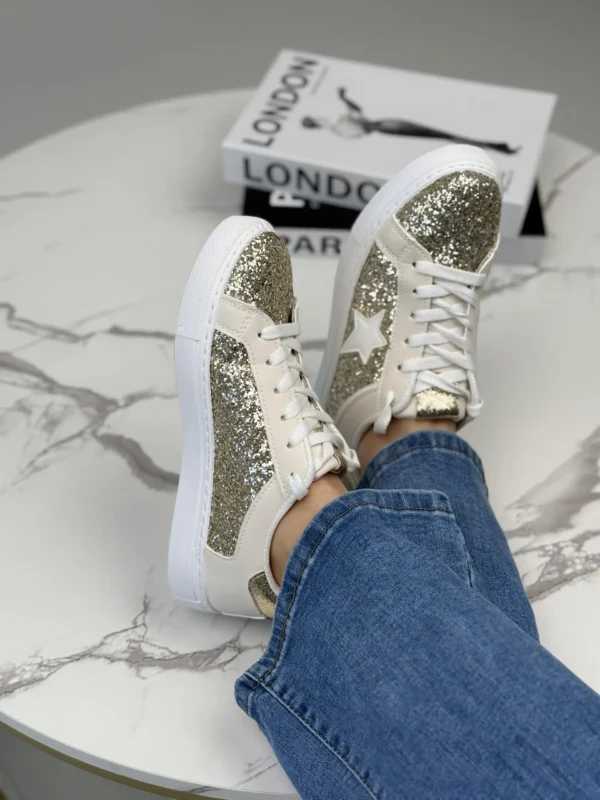 Sneakers Star - Beige