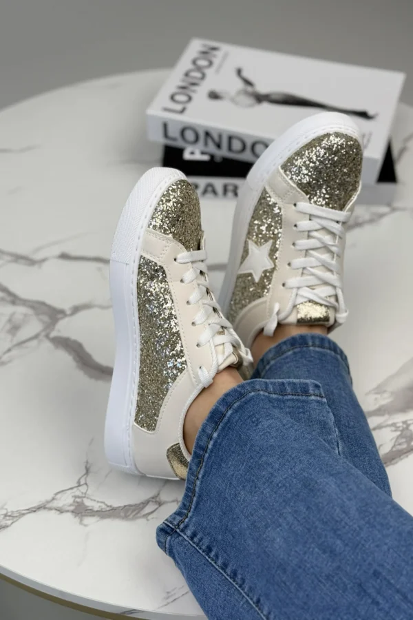 Sneakers Star - Beige