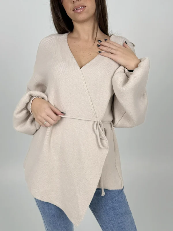 Cardigan Con Laccetto - immagine 2