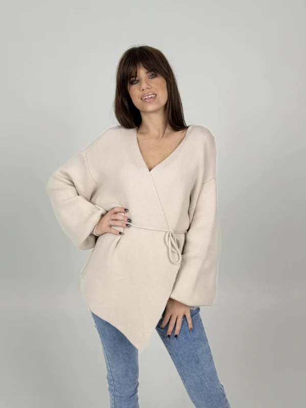 Cardigan Con Laccetto