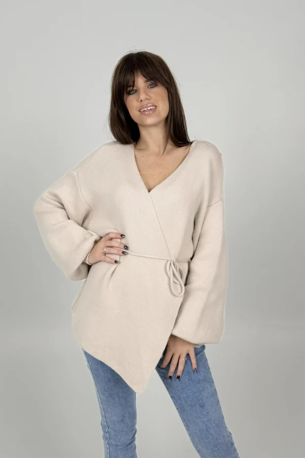 Cardigan Con Laccetto