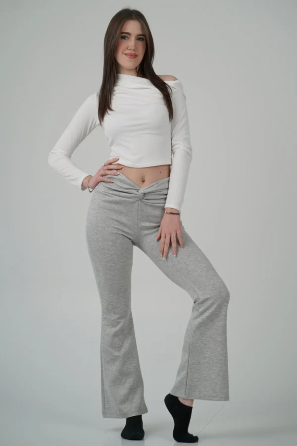 Pantalone Intreccio - Grigio