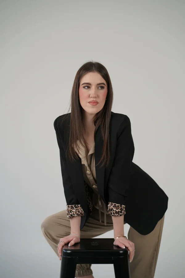 Blazer Sophie Animalier - immagine 5