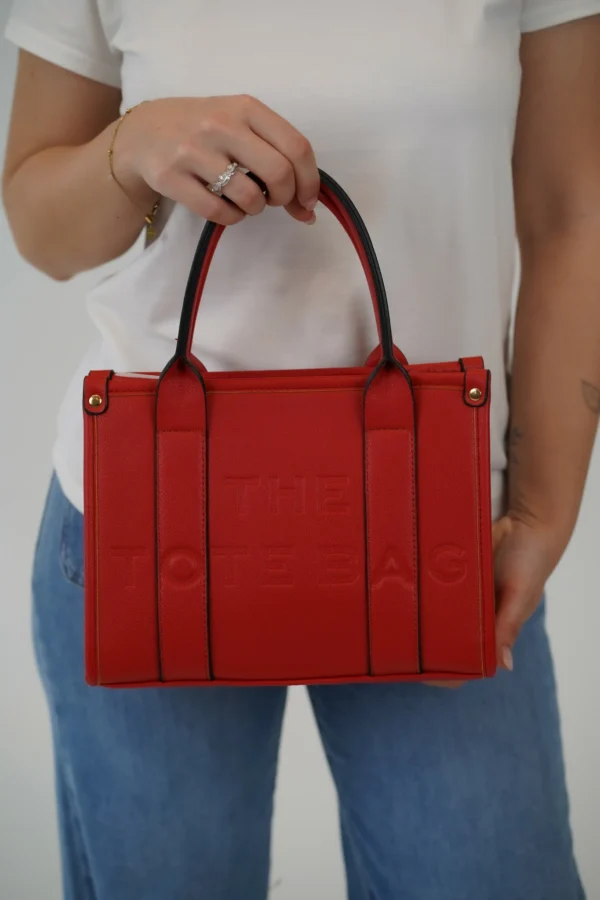 Borsetta The Tote Bag Mini - Rosso