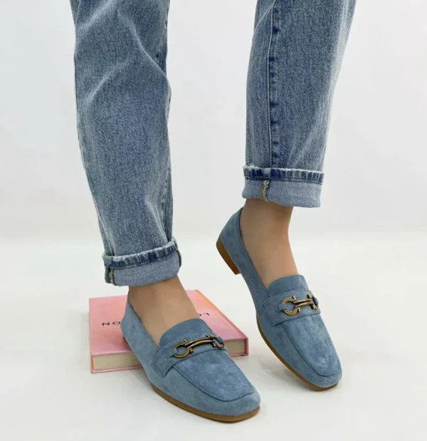 Mocassino Scamosciato