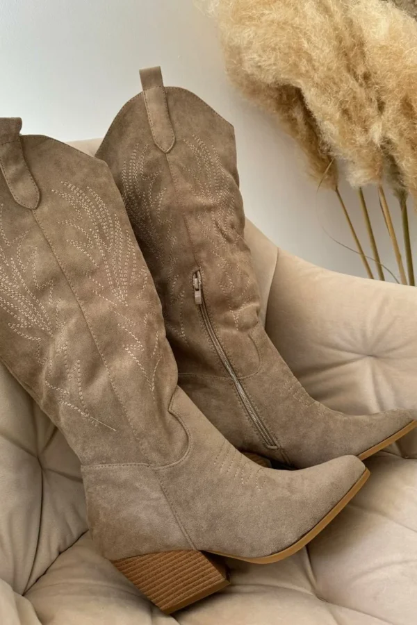 Stivale Camperos Scamosciato - Mocha Mousse