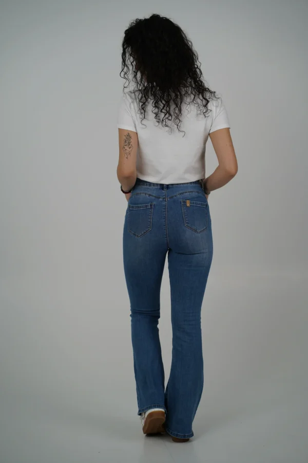 Jeans Push Up Zampa - immagine 6
