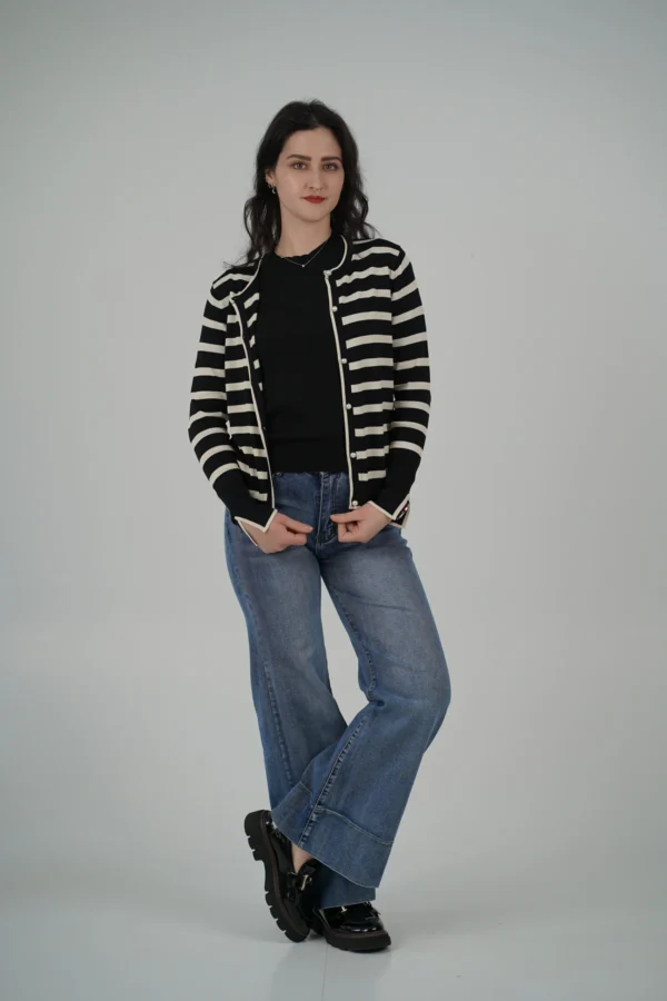 Cardigan Bottoni Perlina - immagine 5