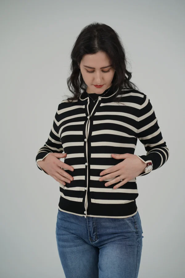 Cardigan Bottoni Perlina - immagine 3