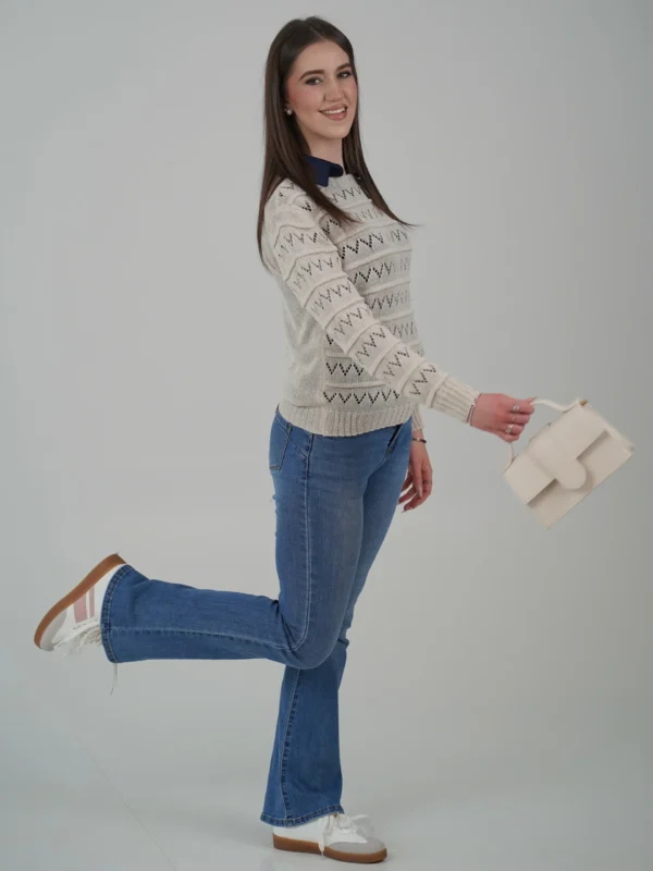 Maglia Vivienne - Beige - immagine 4