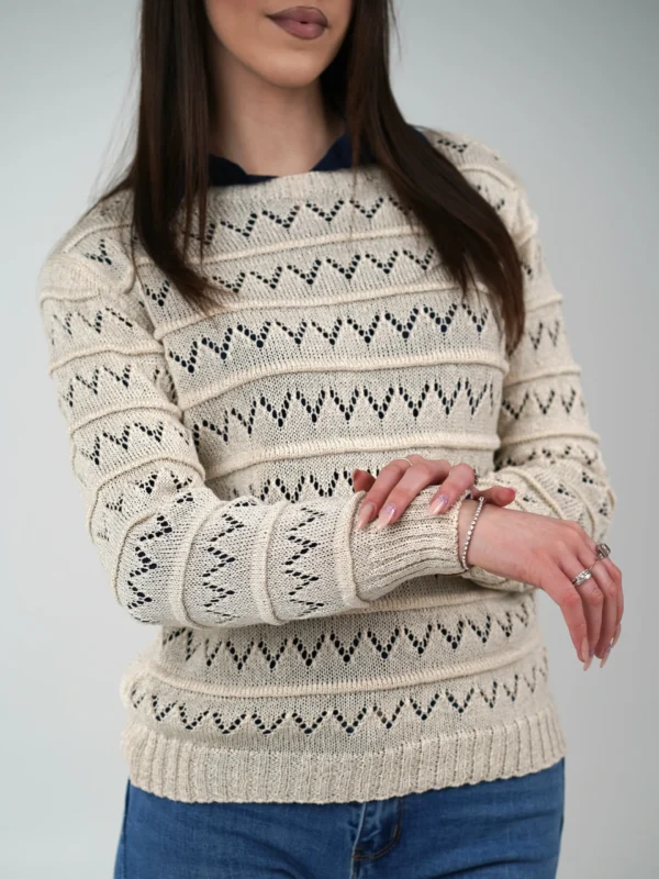 Maglia Vivienne - Beige - immagine 3
