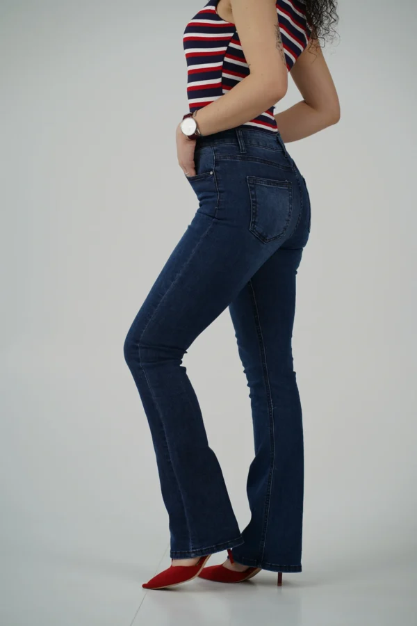 Jeans Zampa - Denim Scuro - immagine 2