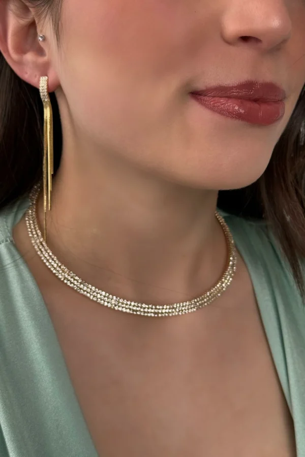 Collier Brillantini - Oro