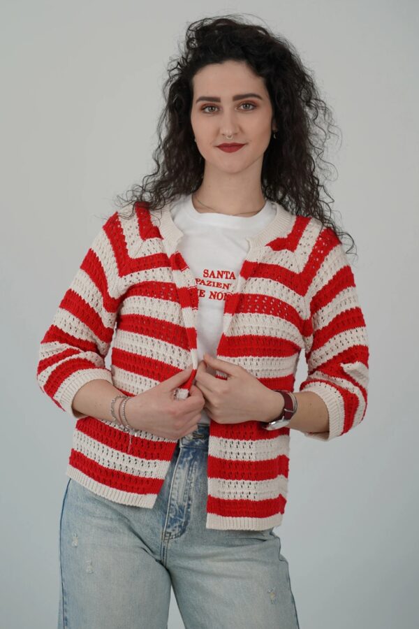 Cardigan Traforato