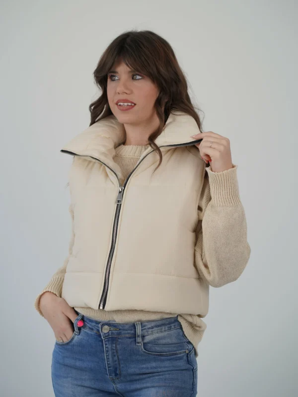Bomberino Gilet - Panna