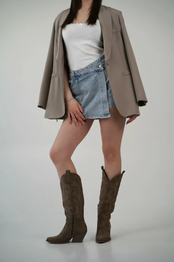 Pantagonnellina in Jeans - immagine 4