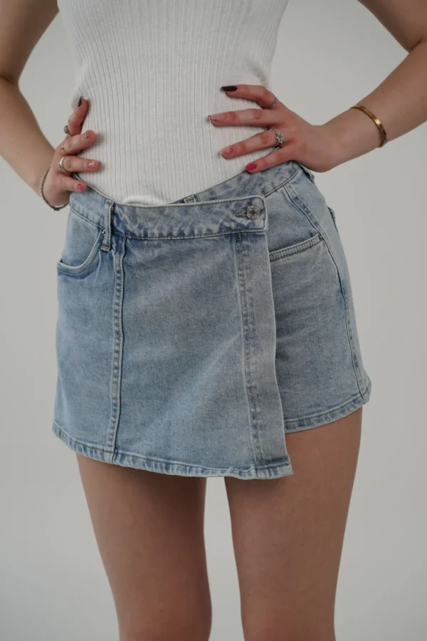 Pantagonnellina in Jeans