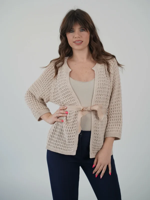 Cardigan Traforato - immagine 5