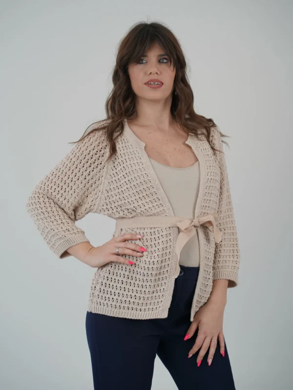 Cardigan Traforato - immagine 7
