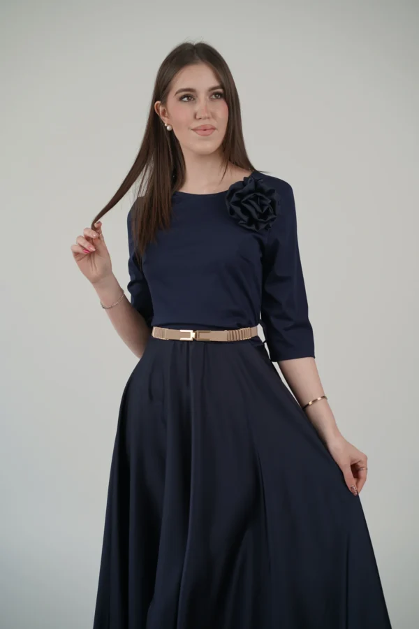 Abito Mirabelle - Blu Notte - immagine 2
