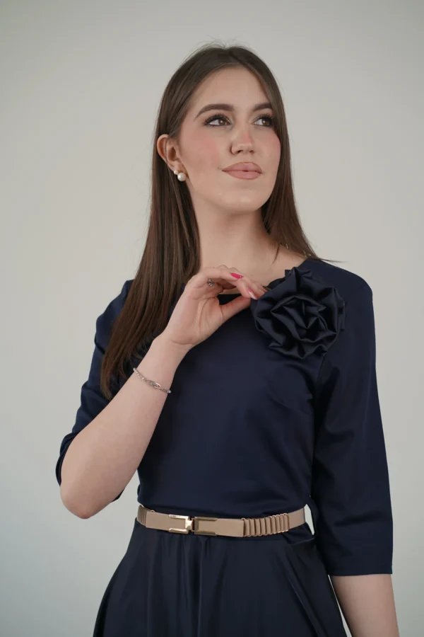 Abito Mirabelle - Blu Notte - immagine 3