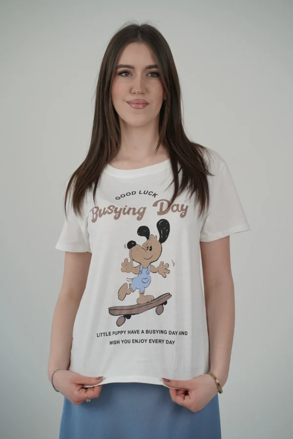 T-Shirt Busying Day - immagine 2