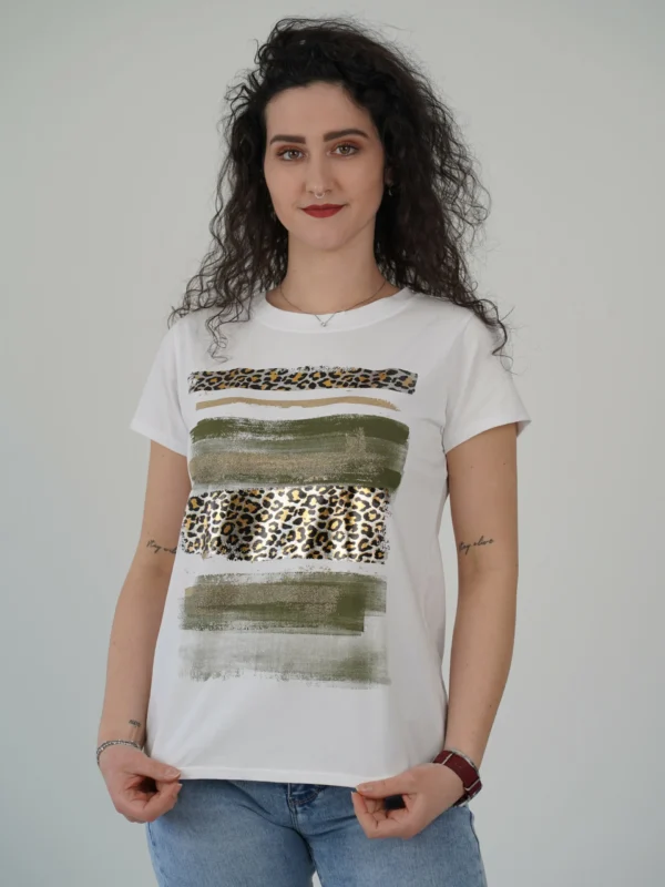T-Shirt Animalier - Verde