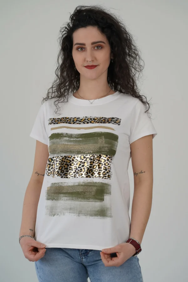 T-Shirt Animalier - Verde