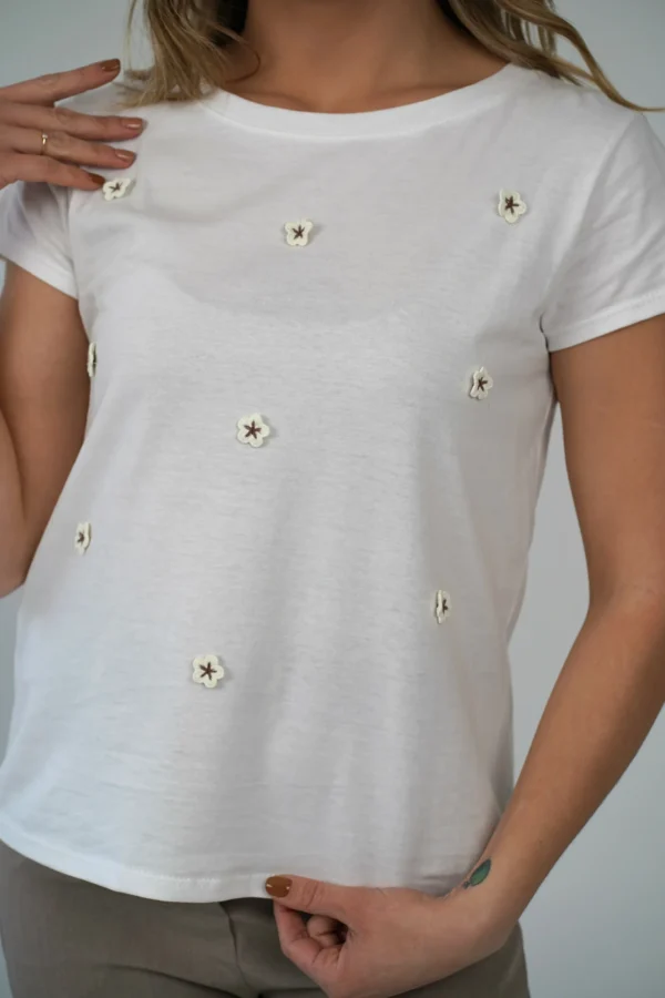T-Shirt Little Flower - immagine 2