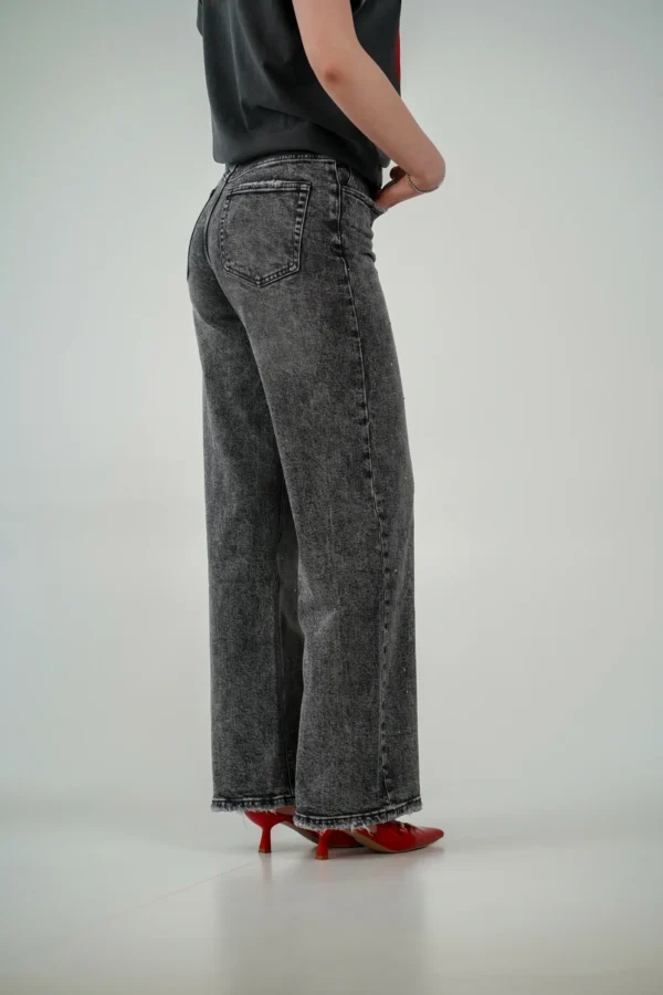 Jeans Swarovski - Grigio Scuro - immagine 4