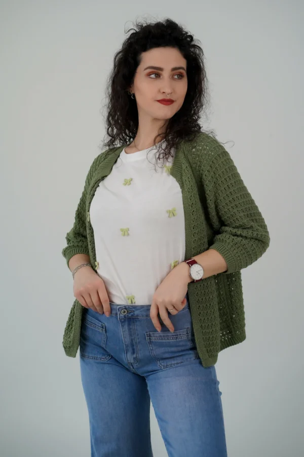 Cardigan Traforato - immagine 21
