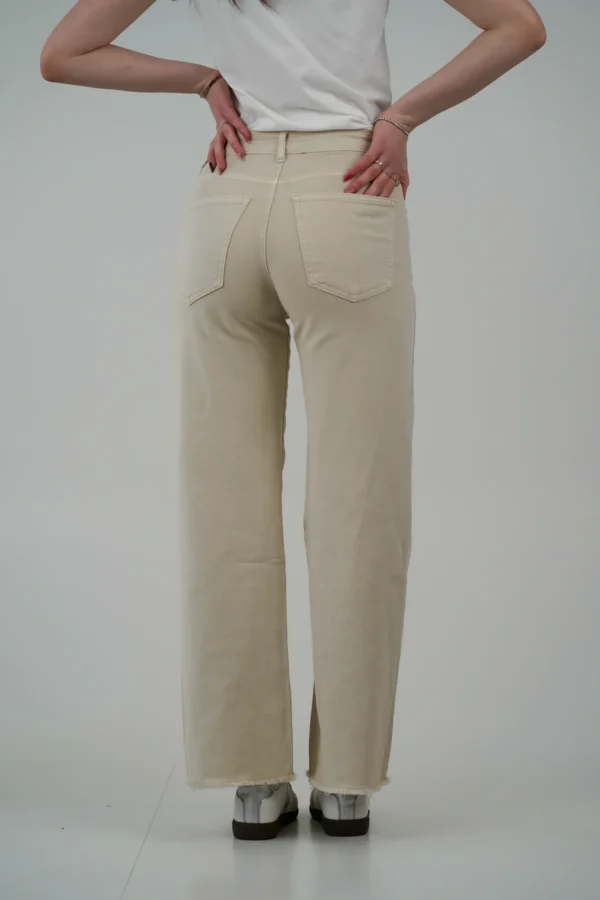 Jeans Wide Leg Sfrangiato - immagine 11