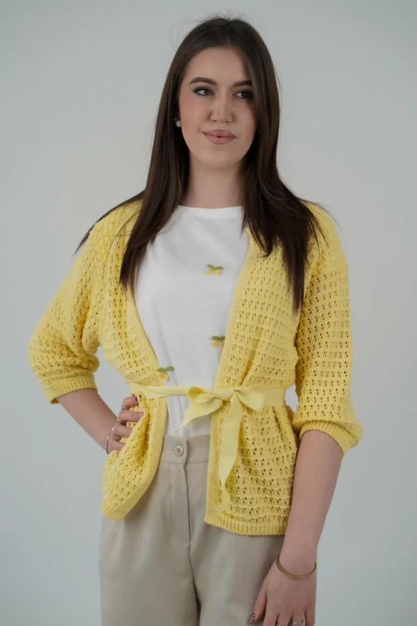 Cardigan Traforato