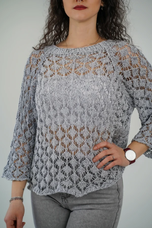Maglia Trama Traforata - immagine 8