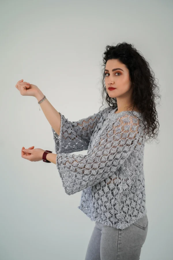 Maglia Trama Traforata - immagine 7
