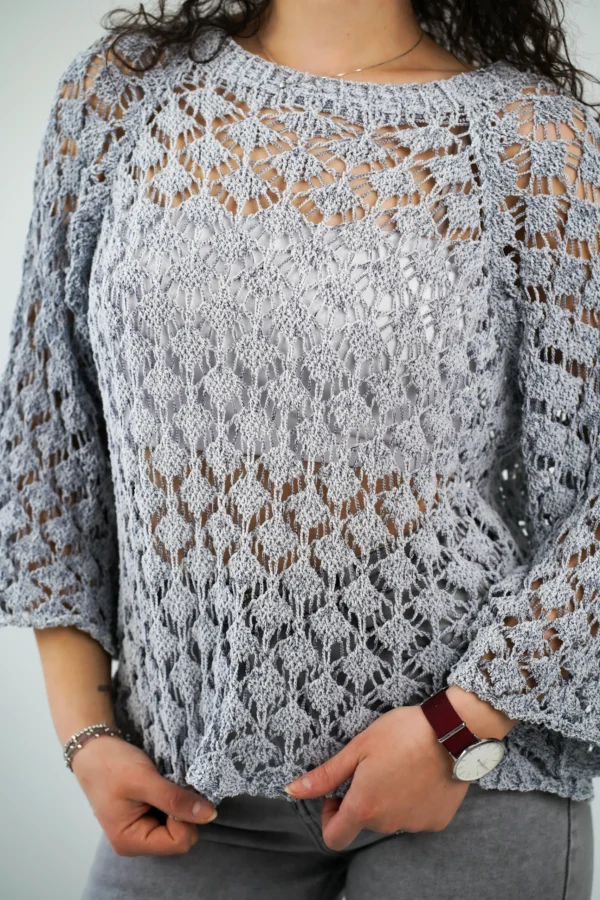 Maglia Trama Traforata - immagine 10
