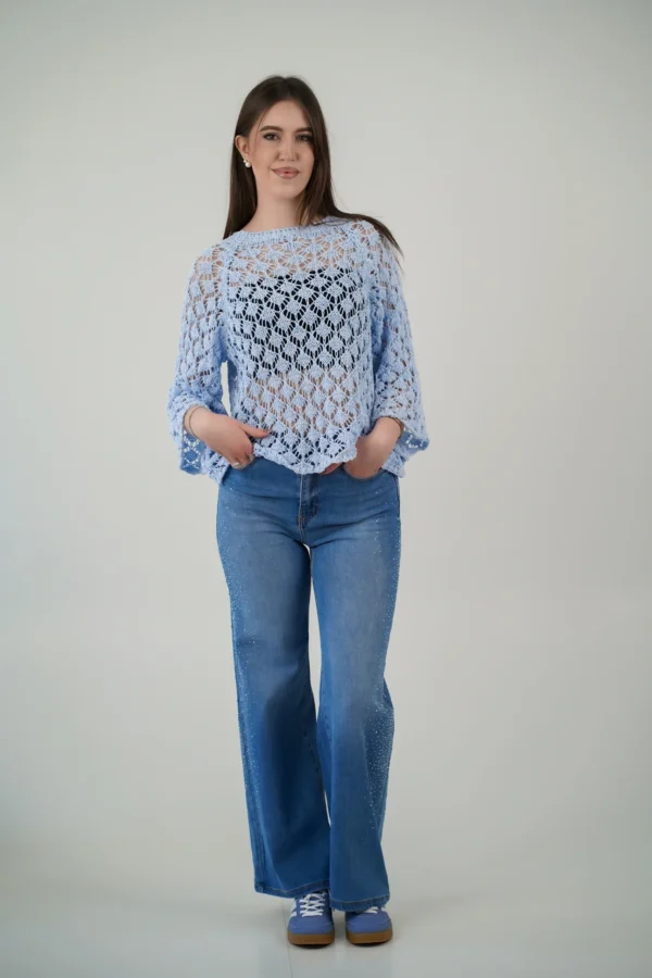 Maglia Trama Traforata - immagine 4
